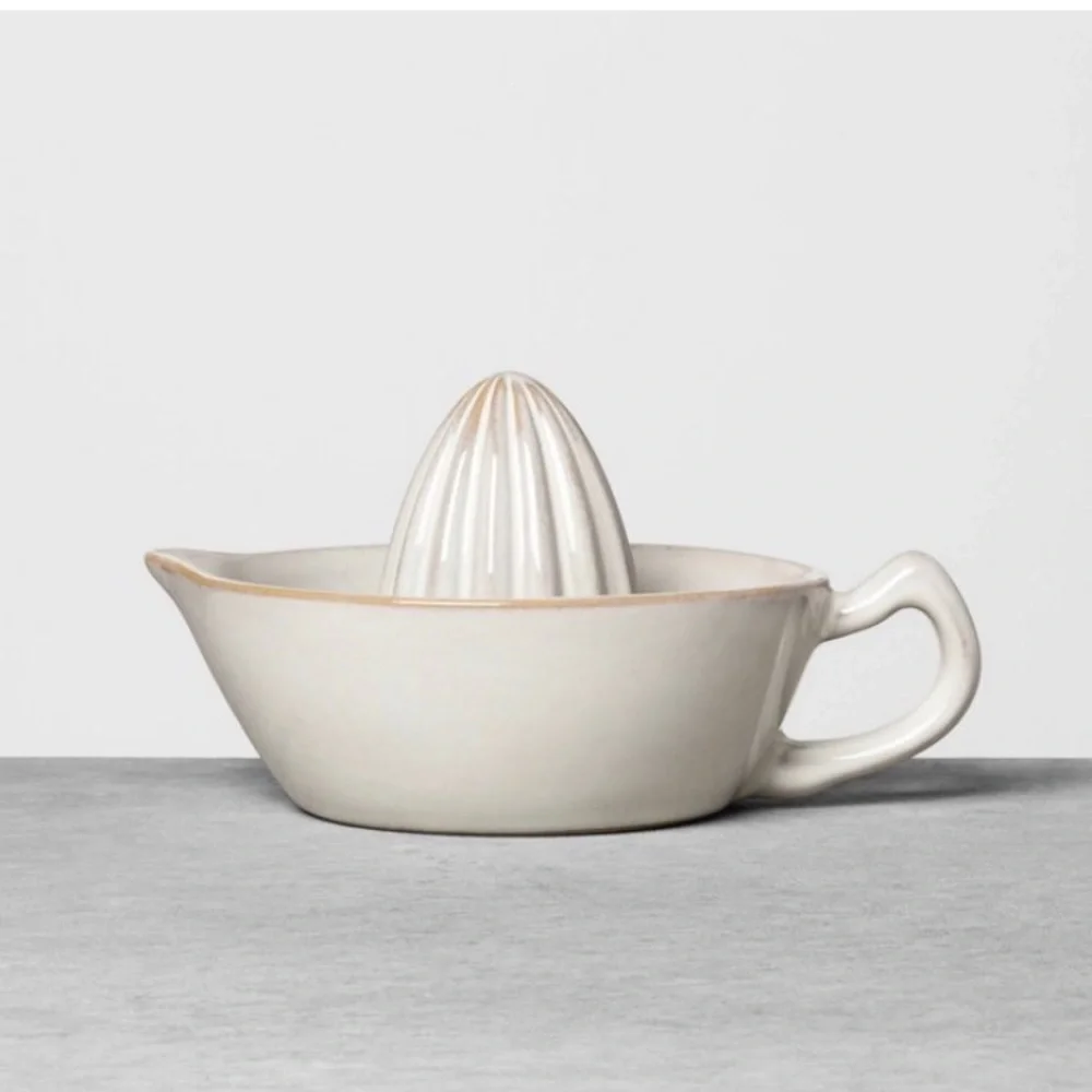 Hearth & Hand Cream Citrus Juicer - Picture 1 of 5